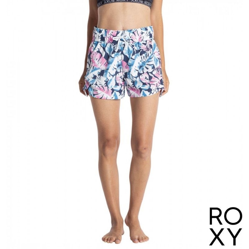 💮便宜代購💮 Roxy 藍紫夏葉衝浪褲/海灘褲 S/M/L 專櫃正品 水陸兩用