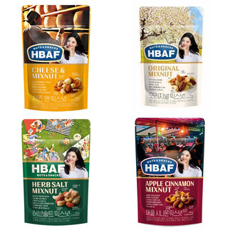 HBAF原味/起司/香草鹽/蘋果肉桂綜合堅果🌰