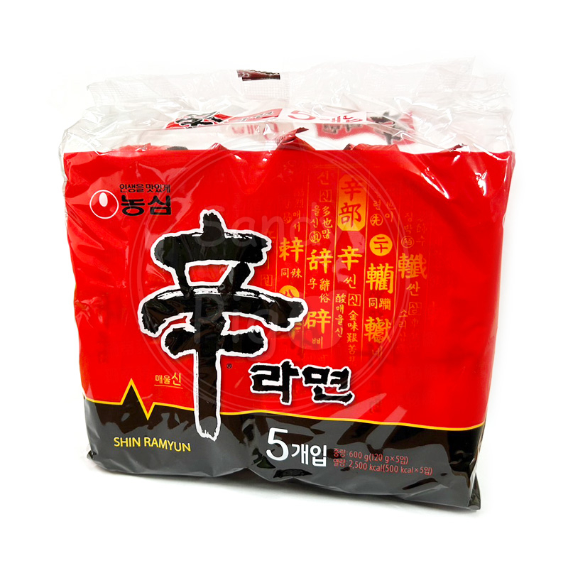 🔥限時特賣🔥   韓國 農心 辛拉麵 境內版 袋裝5入 農心拉麵 辛 拉麵 泡麵 韓國泡麵