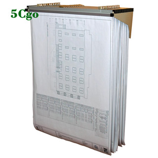 5Cgo.【樂趣購】S5030掛牆式圖紙架掛圖架展示藍圖架設計工程圖紙收納架含稅t563625349571