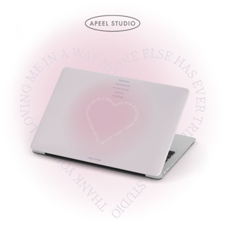 APIOU 漸層LOVE MacBook 全包保護防摔殼 Air Pro 13/14/15/16 neo
