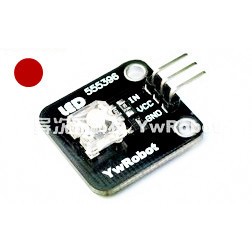 庫存不用等-【no】-Arduino電子積木食人魚LED發光模組紅色光 （1個） [166301-032] 蝦 現