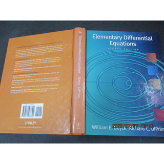 elementary differential equations 8e boyce 9780471433392 有劃記