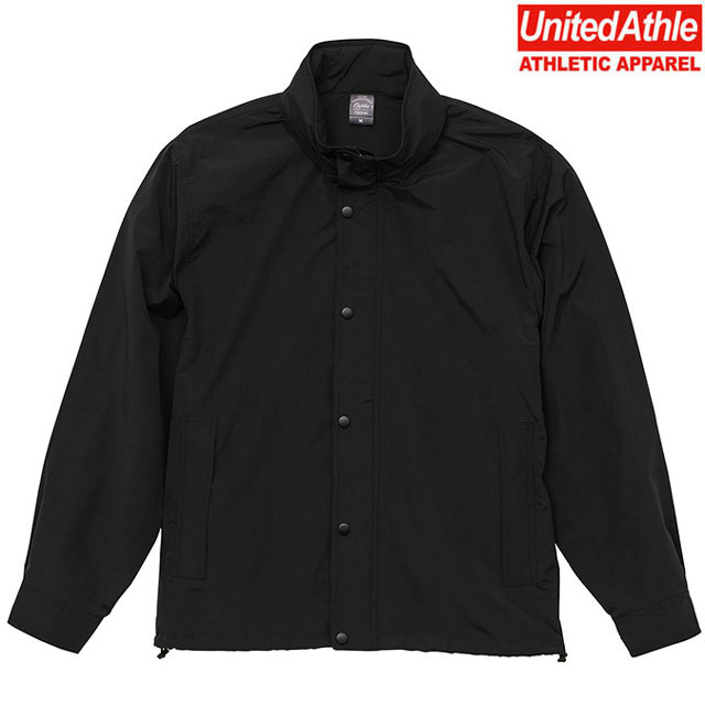 日本 United Athle UA7325 C/N 可收納帽 防潑水機能 風衣外套 (002 黑色) 化學原宿