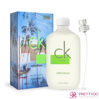 Calvin Klein ck one光影之夏限量版淡香水Reflections(100ml) EDT-公司貨【美麗購】