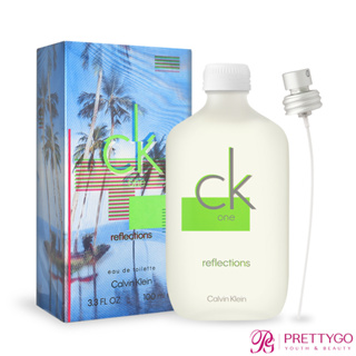 Calvin Klein ck one 光影之夏限量版淡香水 Reflections(100ml) EDT-公司貨【美麗