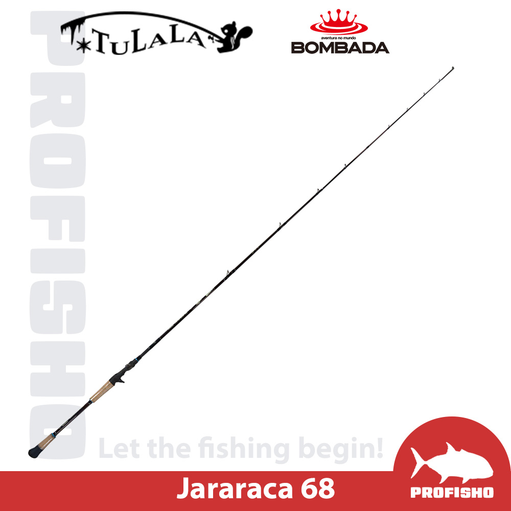 【搏漁所釣具】TULALA X BOMBADA Jararaca 68 槍柄70週年紀念竿 1本半 收納長159cm