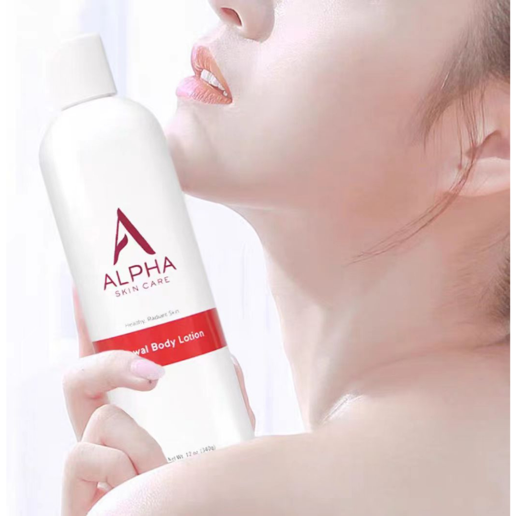 早安の美國 Alpha Hydrox12%阿爾法果酸身體乳 去雞皮 滋潤潤膚 ALPHA身體乳 清潔 潤膚乳340g