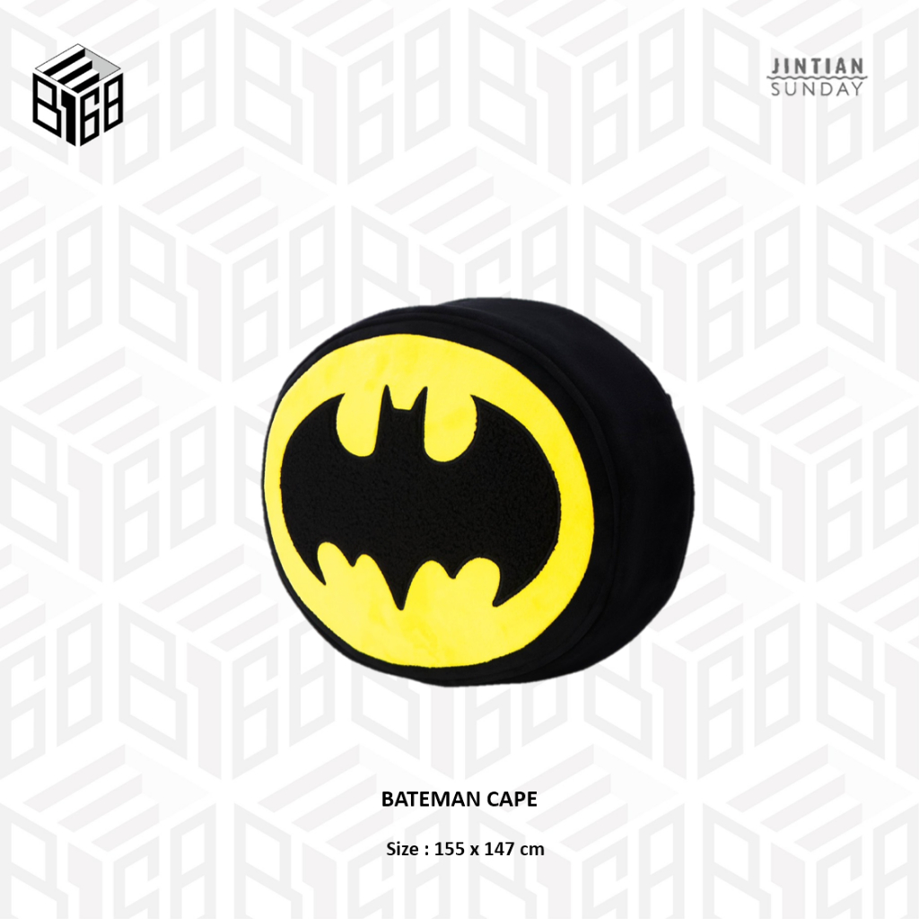 [B168預購] JINTIAN SUNDAY BATEMAN CAPE 蝙蝠俠 披風抱枕