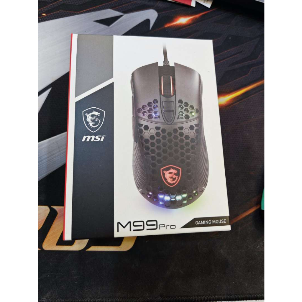 MSI 微星 M99 Pro RGB 電競有線鼠