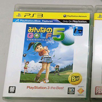 PS3遊戲片二手 全民高爾夫5日文
