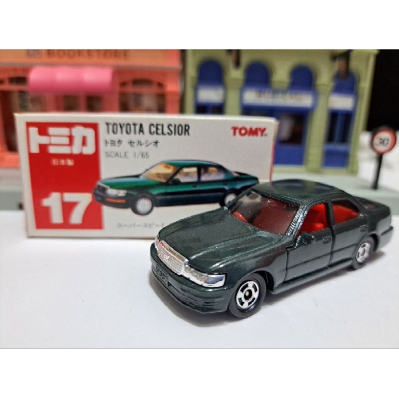 Tomica 紅標 日製 No.17 絕版 17 Toyota Celsior (Lexus LS) 日本製 國民車