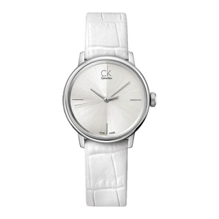CK Calvin Klein 簡約時尚皮帶腕錶 K2Y2Y1K6(小)