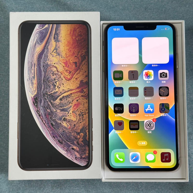 iPhone XS Max 256G 金 95新 功能正常 二手 IPhonexsmax xsmax 6.5吋 台中