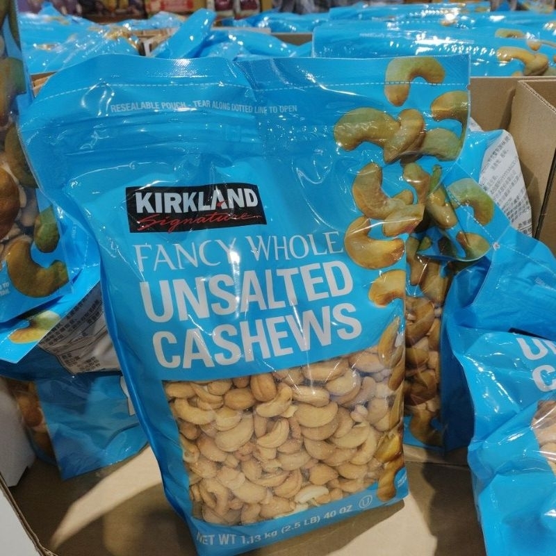新包裝 科克蘭 無調味腰果 1.13公斤 好市多代購 Costco Unsalted Cashews #1671940