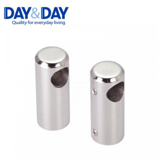 《DAY&DAY 日日》303不鏽鋼鏡面拋光 掛桿固定座 2600-2 掛桿頭 2600M 中通 臺灣製造