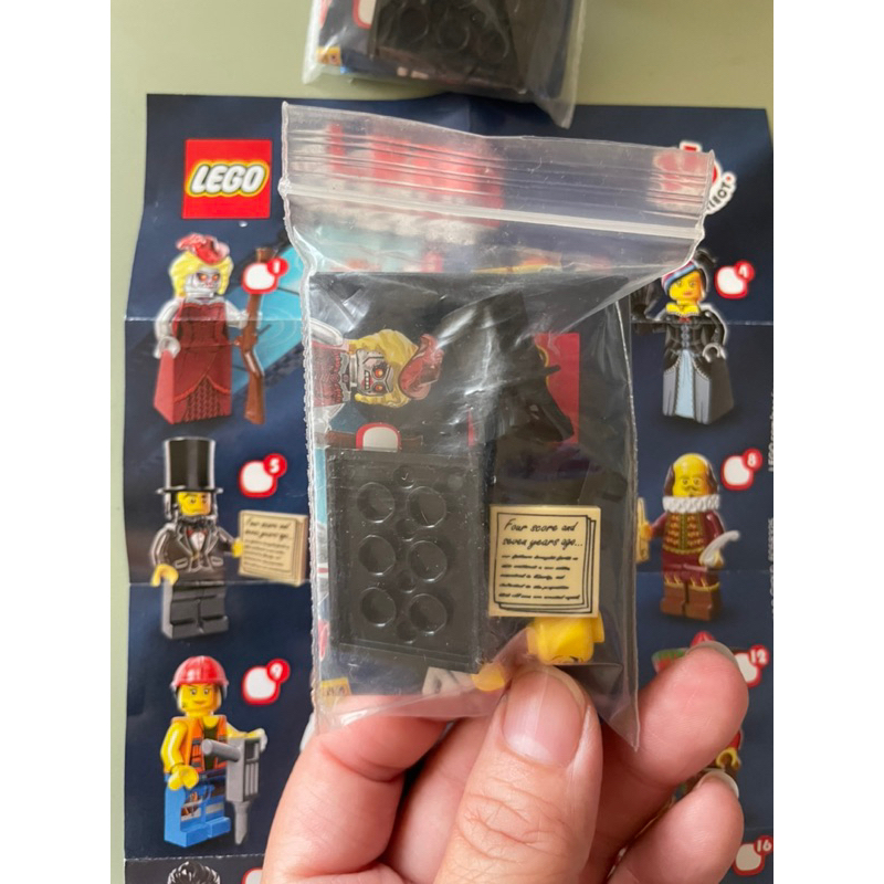現貨 LEGO 樂高 樂高玩電影系列 71004 5號 林肯 拆封確認