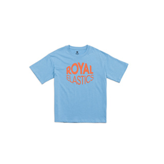 ROYAL ELASTICS 寬版圓領 LOGO TEE 水藍色 R31132-551