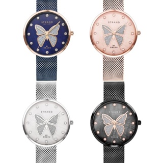 OBAKU STRAND 丹麥海之星時尚腕錶-蝴蝶系列-35mm(S700LX)