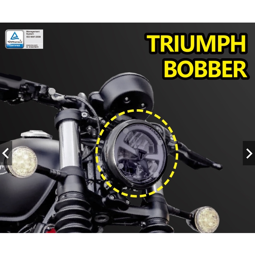 【WP MOTO】 TRIUMPH BOBBER 19-22 大燈護片 大燈護目鏡 快拆 安裝簡易 DMV