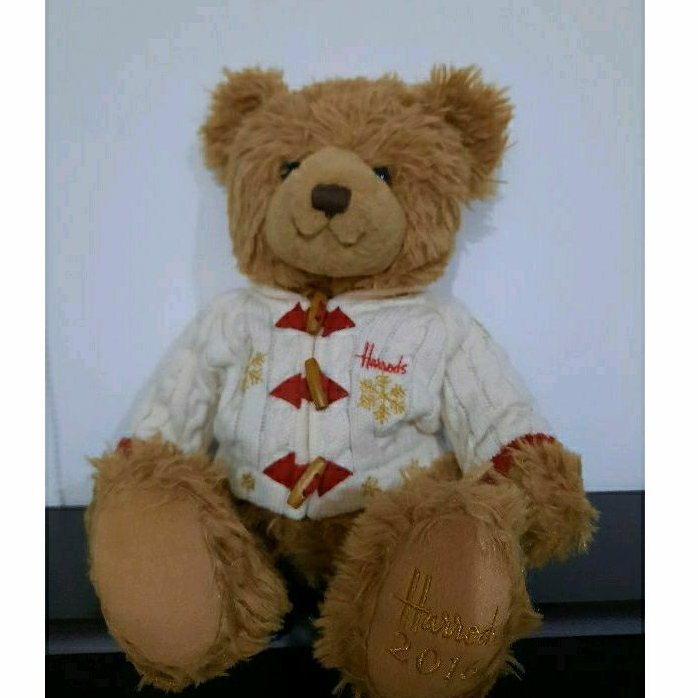 Harrods 哈洛氏 2016聖誕熊 娃娃 玩偶 泰迪熊