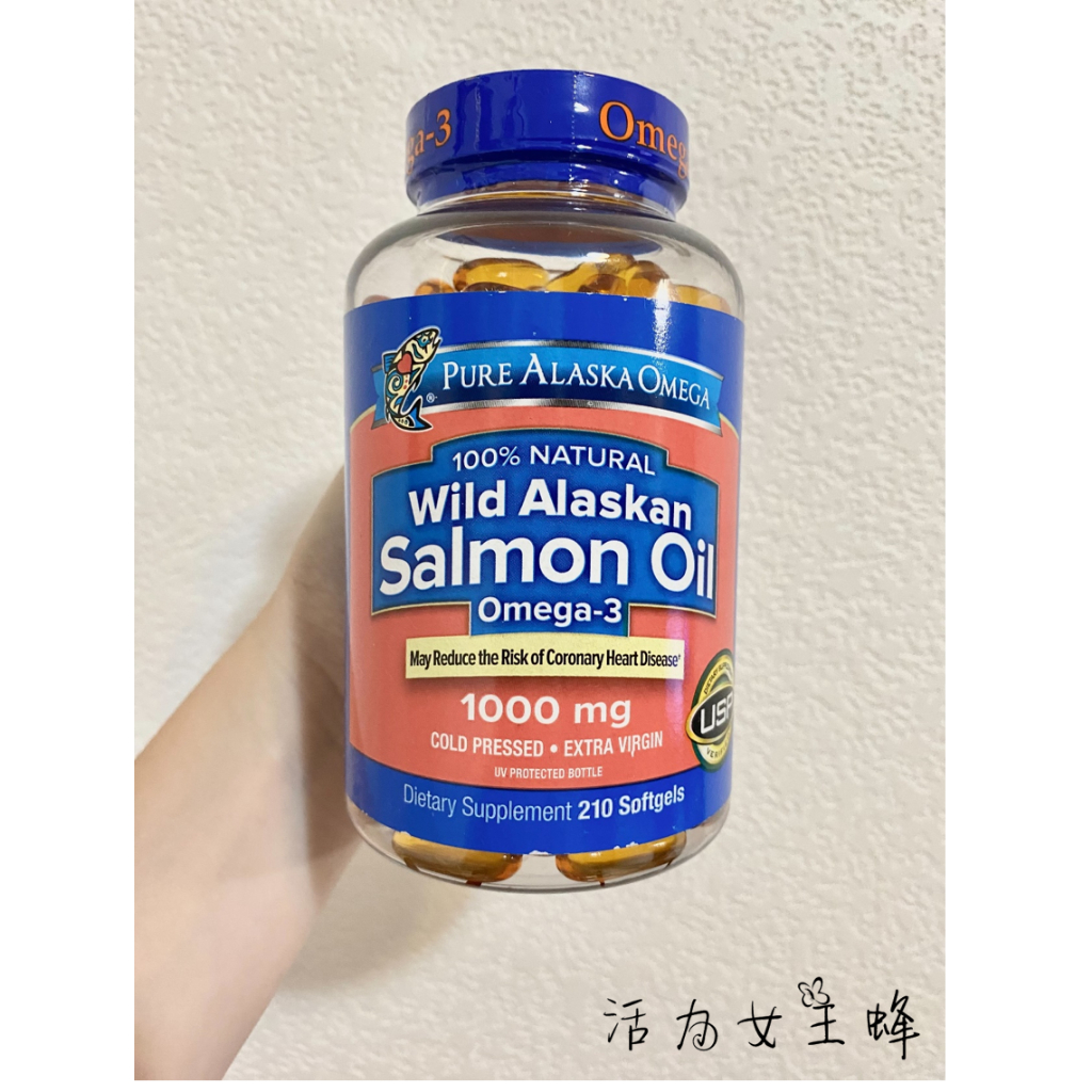 🐝蜂特價👑(2025/10)美國好市多 純阿拉斯加野生鮭魚油 1000mg Pure Alaska Omega