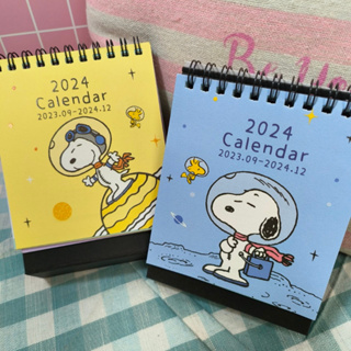 💗正版現貨💗史努比 2024年 三角桌曆 卡通桌曆 桌曆 月曆 跨年桌曆 snoopy 查理布朗 糊塗塔克 113年