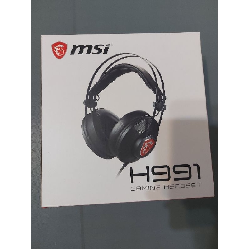 (全新)msi電競耳機H991or滑鼠S12-0400C90-V33(無盒)