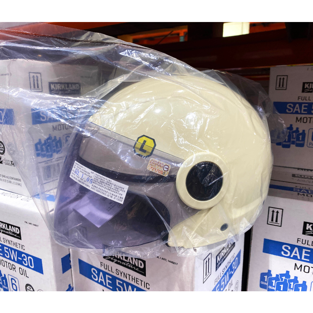 台中小蜜蜂美式賣場代購 (開發票統編) M2R 機車半露臉式防護頭盔 M-506 M~XL 1/2 頭盔 安全帽