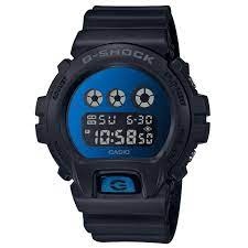 CASIO G-SHOCK 金屬鏡面系列 金屬藍X霧黑 運動潮流錶 DW-6900MMA-2DR