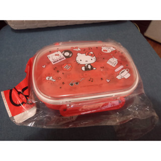 全新 正版 雷標 Sanrio 三麗鷗 Hello Kitty 易扣PP單層便當盒 午餐盒 保鮮盒 便當盒