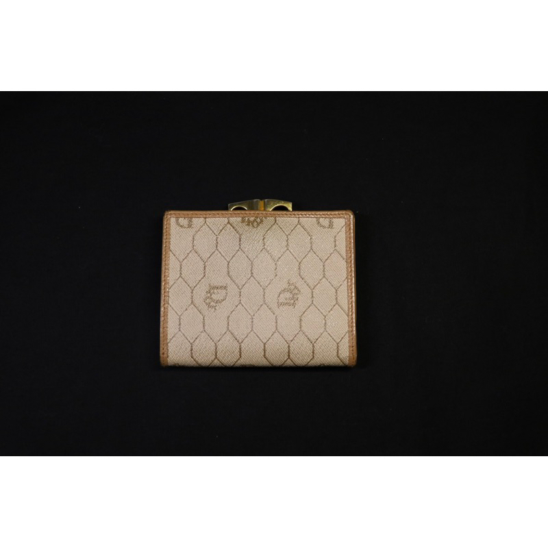 Dior 蜂巢紋口金短夾| Vintage Honeycomb Coin Purse Kisslock Wallet