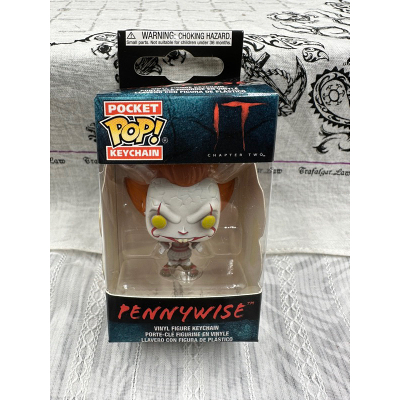 正版 Funko pop 潘尼懷斯 祂 公仔 鑰匙圈 Pennywise 限定版