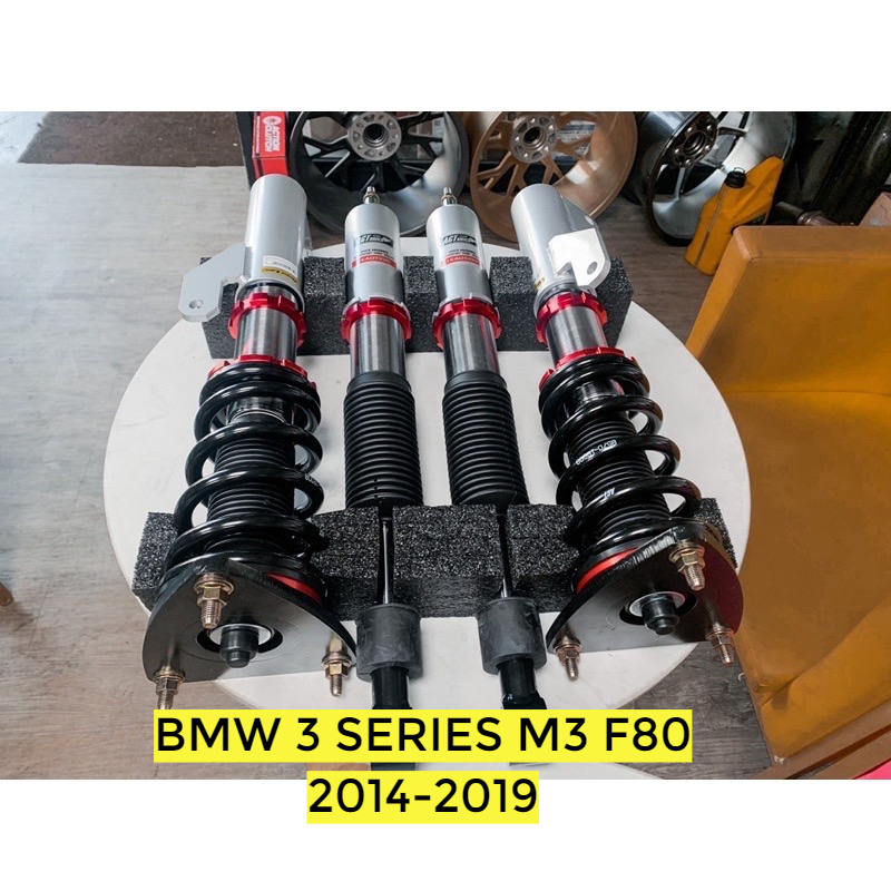 BMW 3系列 M3 F80 2014-2019 AGT Shock 倒插式避震器 改善過彎側傾 兼顧舒適與操控 需報價