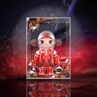 《Yao 挖寶趣》POPMART 泡泡瑪特 MEGA SPACE MOLLY 經典可口可樂 400% 設計師公仔 展示盒