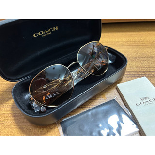 正品 coach墨鏡 太陽眼鏡 附墨鏡盒、拭鏡布
