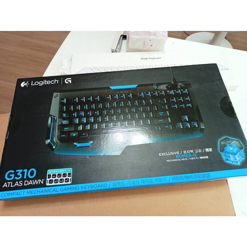 蟹老闆 Logitech 羅技 G310 精簡型機械遊戲鍵盤