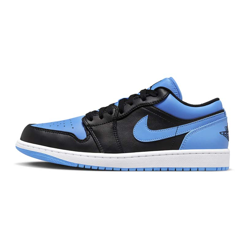 [現貨] Air Jordan 1 Low "University Blue" 黑藍 大學藍 男鞋 553558-041