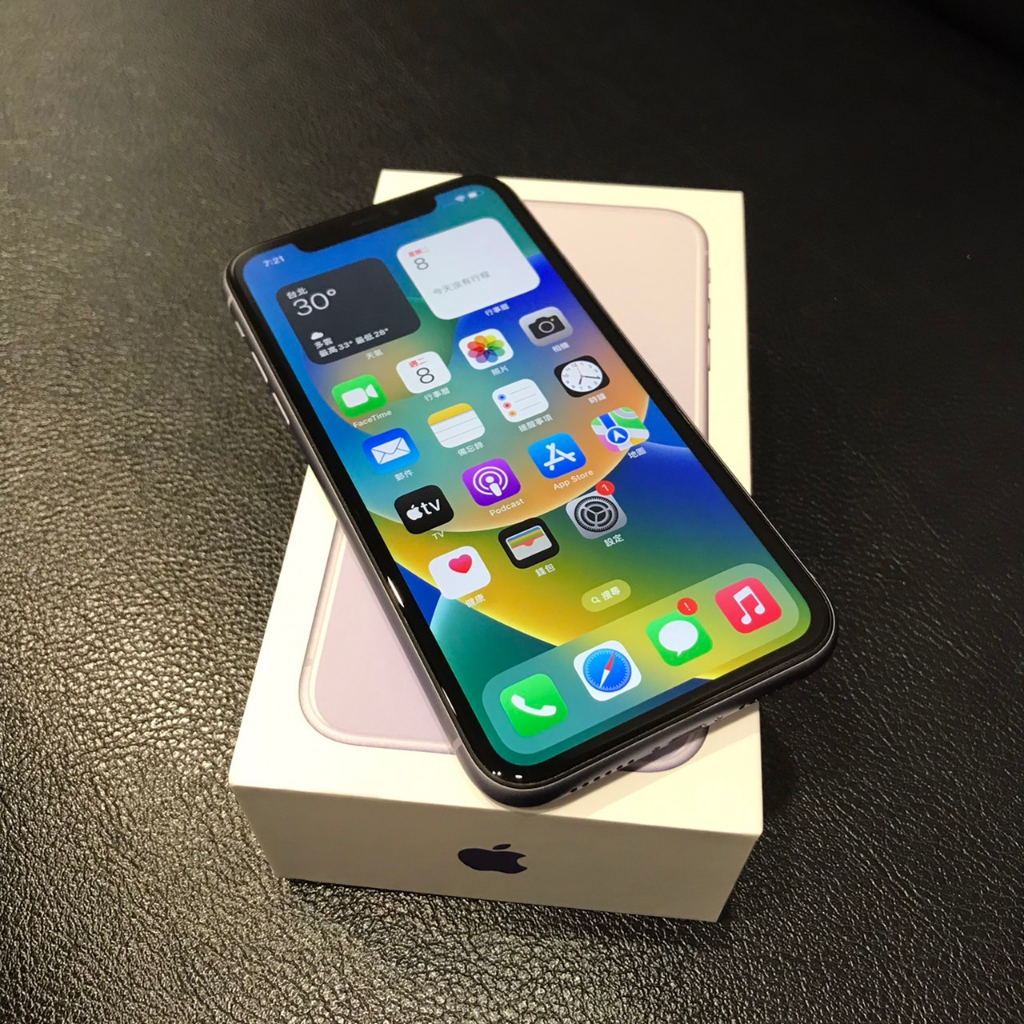 apple iphone 11 64g 紫 電池健康度85% IOS：16.5.1(c) i11