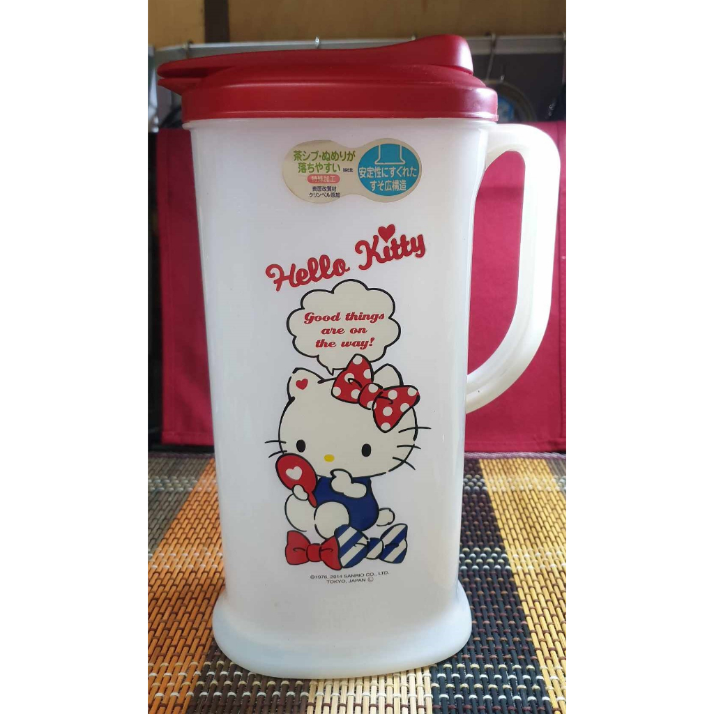 日本三麗鷗 Hello Kitty 冷水壺/ 水銀壺 內膽保溫壺