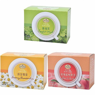 Magnet 曼寧 康福茶／洋甘菊茶／玫瑰蜜桃果茶(15包入／盒) 茶包 款式可選【小三美日】 DS016216