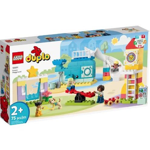 &lt;積木總動員&gt;LEGO 10991 Duplo得寶 夢幻遊樂場 外盒54*28*9cm 75pcs