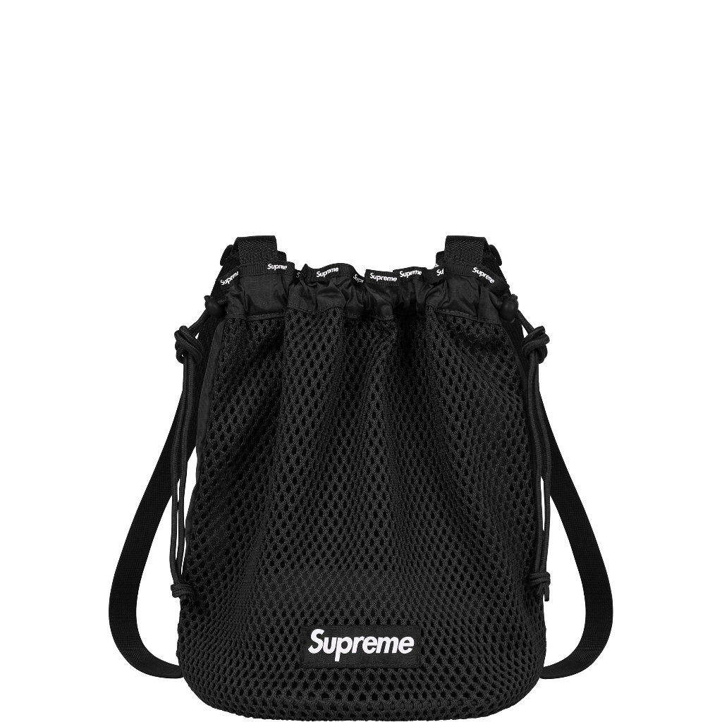 【Mula18_select】Supreme Mesh Small Backpack 黑色 後背包 洞洞