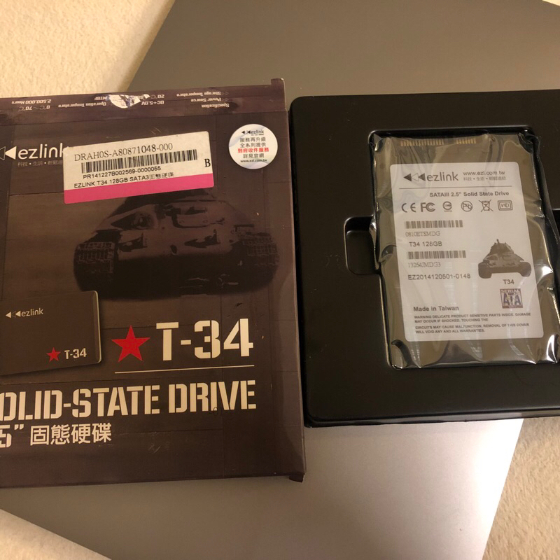 全新 Ezlink T-34 SSD 128g 固態硬碟