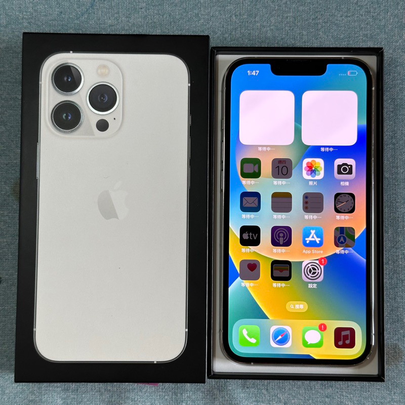 iPhone 13 Pro 256G 銀白 功能正常 二手 IPhone13pro 13pro 6.1吋 蘋果 台中