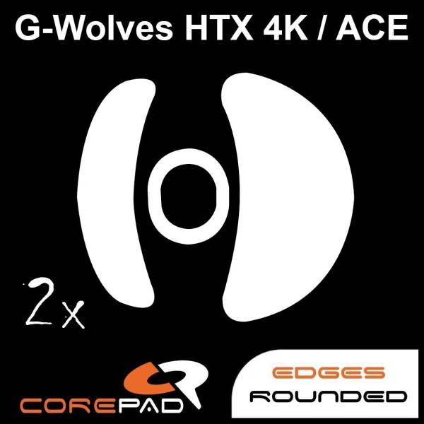 德國 Corepad ｜ G-Wolves HTX 4K、HTX ACE 滑鼠鼠腳貼 ｜ 鼠貼 腳貼 台灣現貨即出