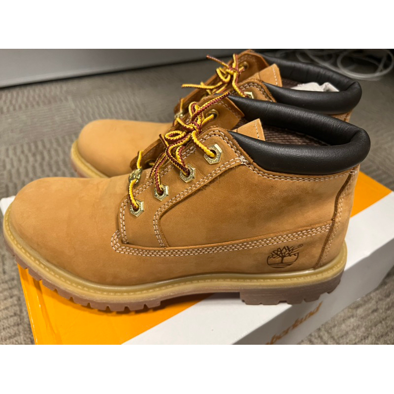 Timberland 經典黃靴 NELLIE WATERPROFF CHUKKA WHEAT NUBUCK