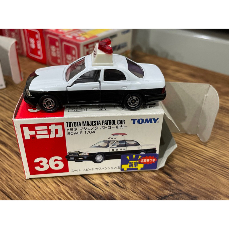 TOMICA 多美 NO.36 TOYOTA PATROL CAR 警車 警視廳  舊藍標