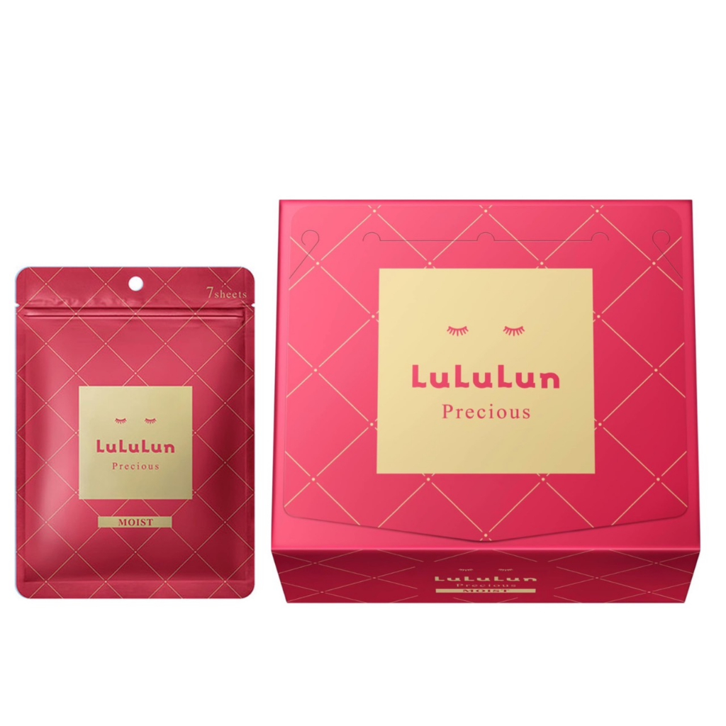 LuLuLun Precious 32片 紅色 濕潤 保養面膜 face mask MOIST