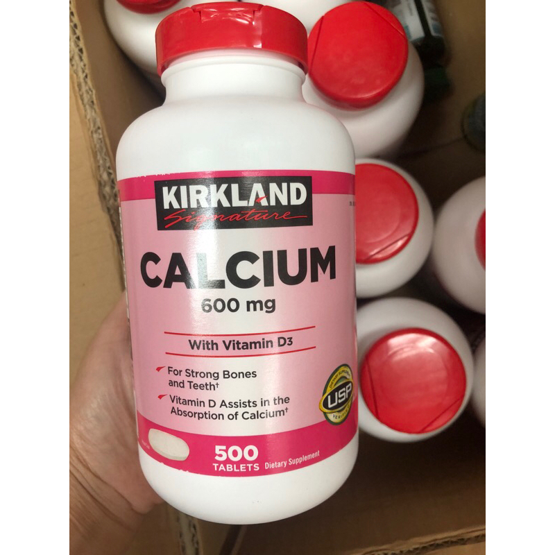 美國好市多代購 CALCIUM 500顆vitamin D3 （現貨）保存期限10/2025年